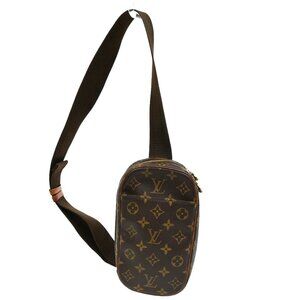 LOUIS VUITTON Pochette Gange Shoulder Bag Monogram Brown Spain M51870 13TA338